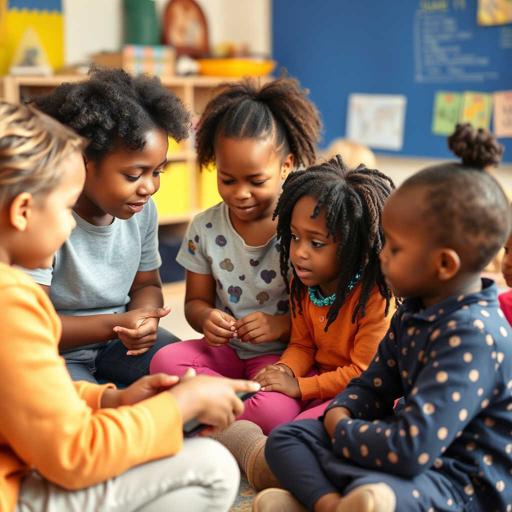 Speech therapy session with child